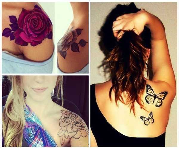 Alternativas de tatuajes para mujeres en el hombro