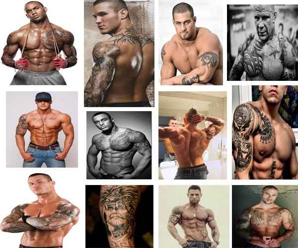 Mejores imagenes de Tatuajes para hombres musculos