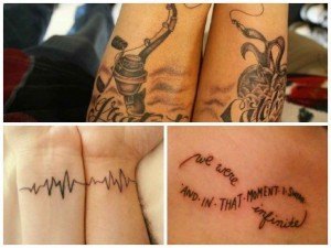 Tatuajes de frases de amor para parejas