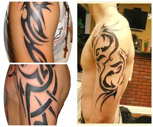 Tatuajes para hombres brazos tribales