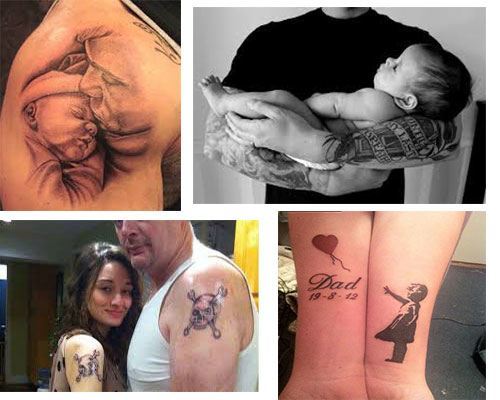Diseños Tatuajes para padre e hija