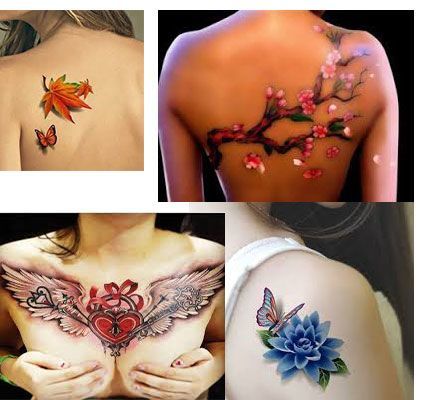 Fotos tatuajes para mujeres en 3D