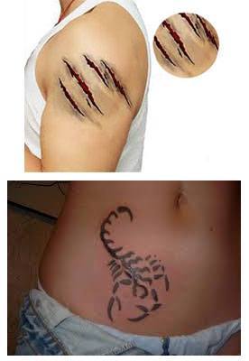 Tatuajes para cicatrices imagen