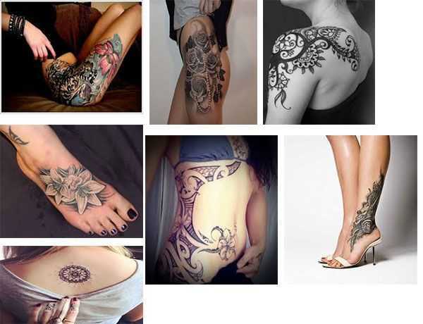 Tatuajes para una mujer Diseños y fotos