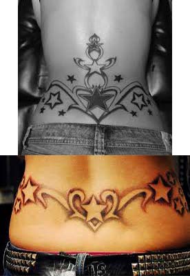 Tatuajes para mujeres en la espalda baja grandes