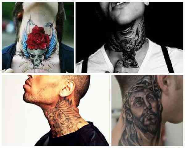 Tatuajes de hombre para el cuello