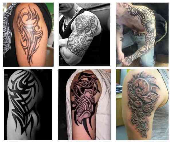 Tatuajes para hombres tribales brazo
