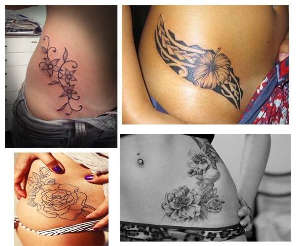 Tatuajes para mujer en la cadera