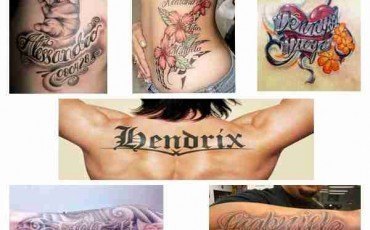 tatuajes para nombres