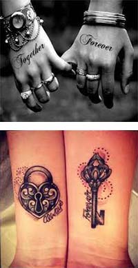 Tatuajes para parejas enamoradas imagenes